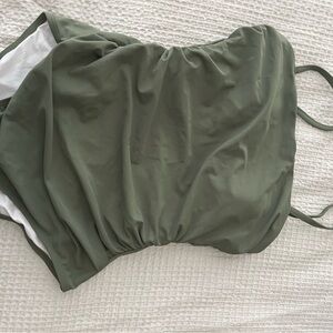 Cupshe Olive Green One-Piece Swimsuit